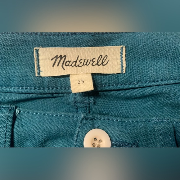 Madewell Emmett 2.0 Wide-Leg Crop Pants - SZ 25 - Picture 6 of 11